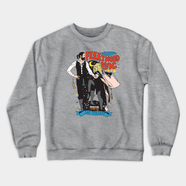 Fleet Wood Mac Crewneck Sweatshirt by Chewbaccadoll